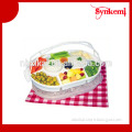 Compartments large plastic food storage containers